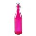 Купить Стеклянная бутылка 1 л розовая в Абакане