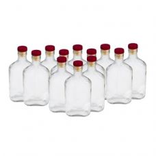 Купить Комплект стеклянных бутылок «Фляжка» 0,25 л (12 шт.) в Абакане